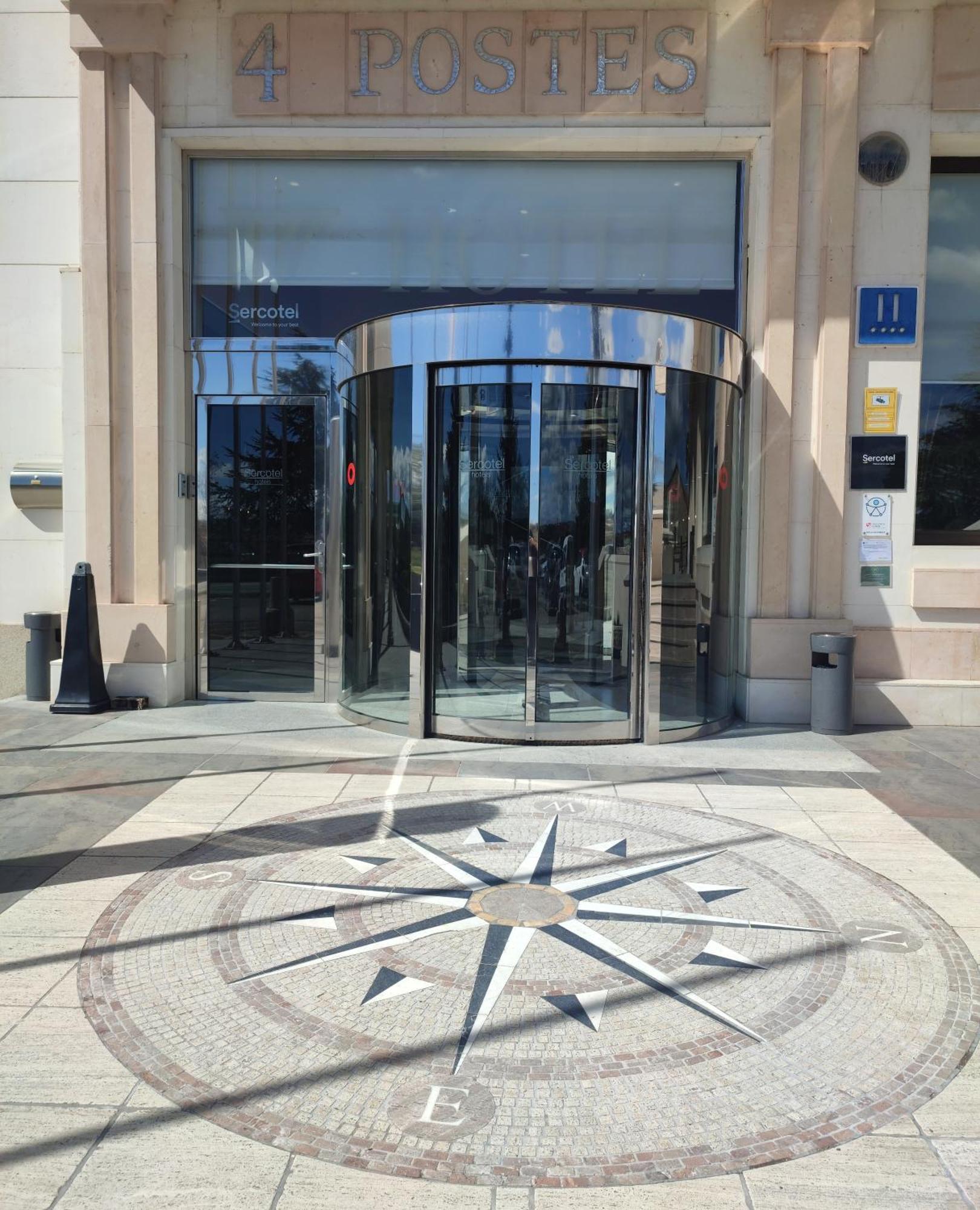 Hotel Sercotel Cuatro Postes Ávila Exterior foto